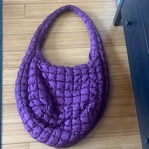 COS Quilted Women's Bag - Purple